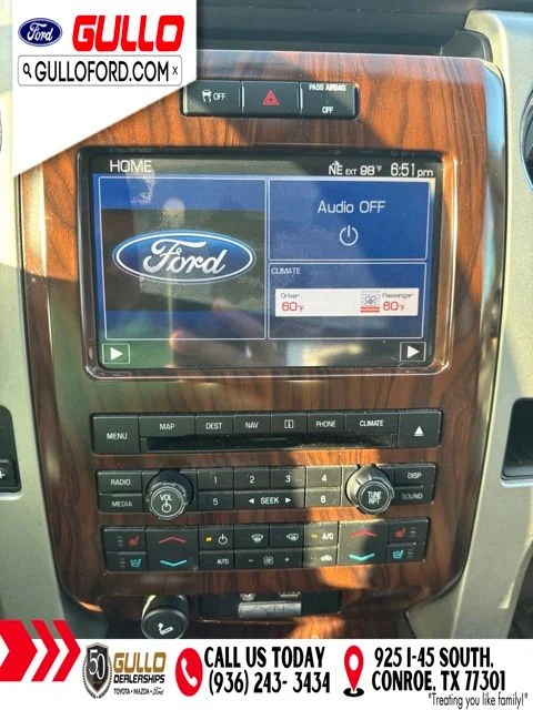 Used 2012 Tuxedo Black Metallic Ford Lariat image 8