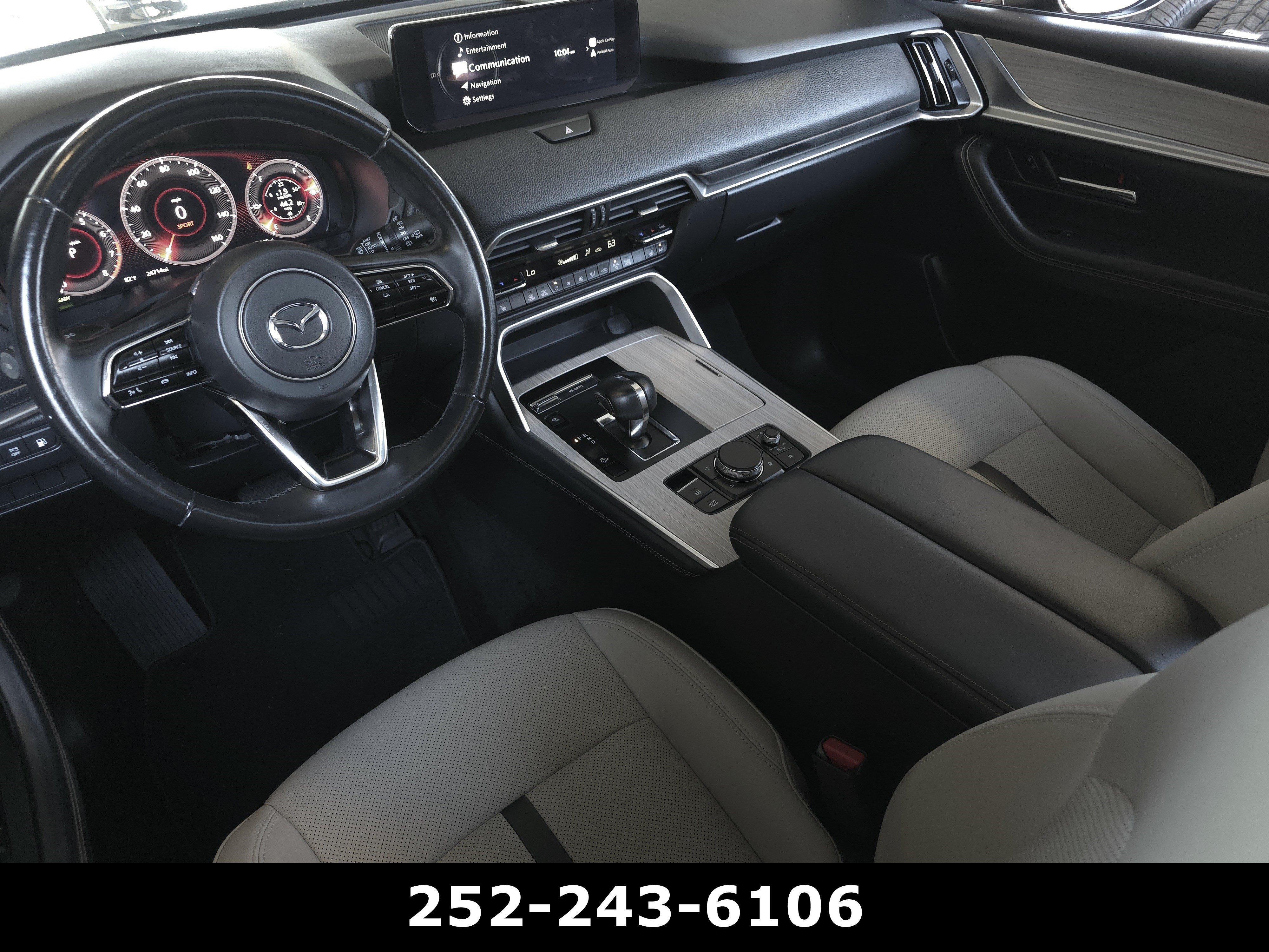 Used 2024 Jet Black Mica Mazda Preferred image 12