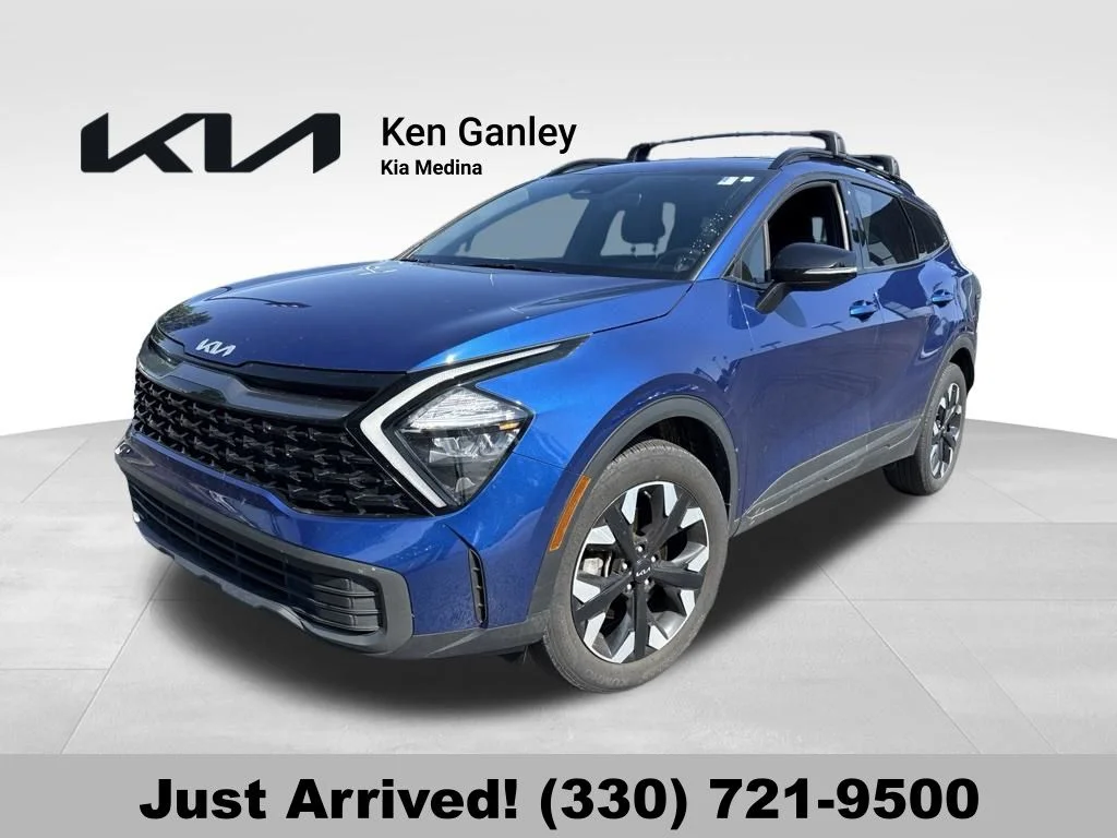 Certified Used 2023 Blue Kia X-Line image 1