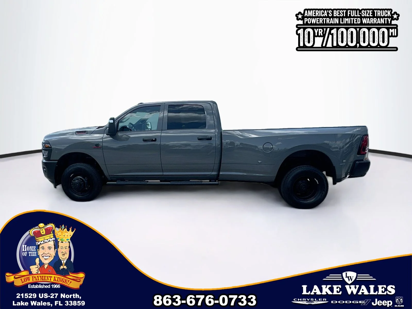 New 2026 Ceramic Gray Clear-Coat Exterior Paint RAM TRADESMAN image 3