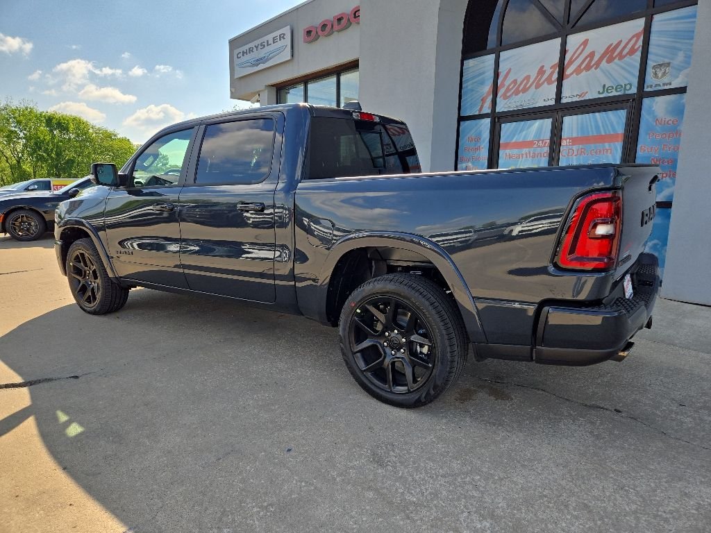 New 2026 Forged Blue Metallic Exterior Paint RAM Laramie image 7
