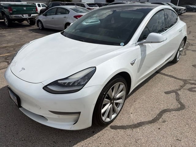 Used 2020 Tesla Model 3 Base with VIN 5YJ3E1EA1LF590950 for sale in Bloomington, IL