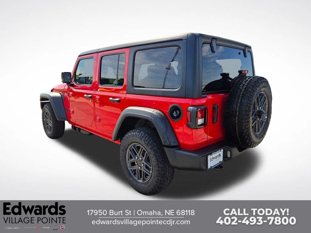 New 2026 Firecracker Red Clear-Coat Exterior Paint Jeep Sport S image 5