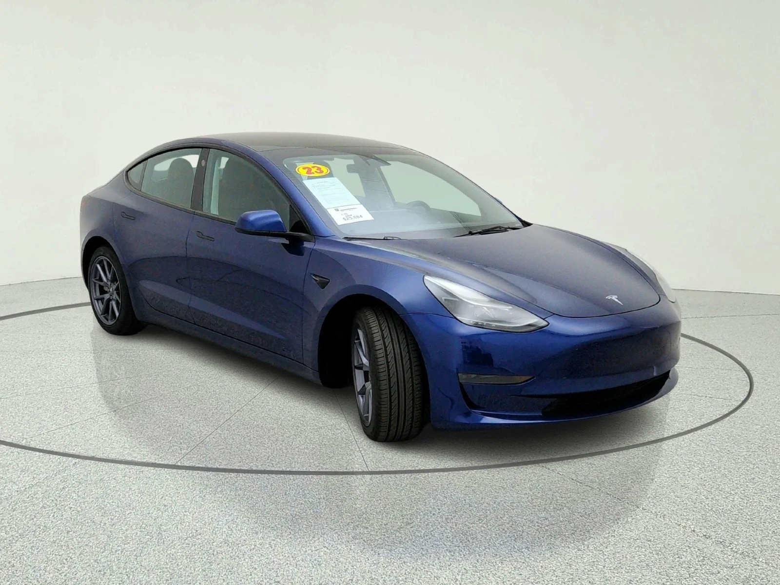Used 2023 Deep Blue Metallic Tesla SEDAN image 8