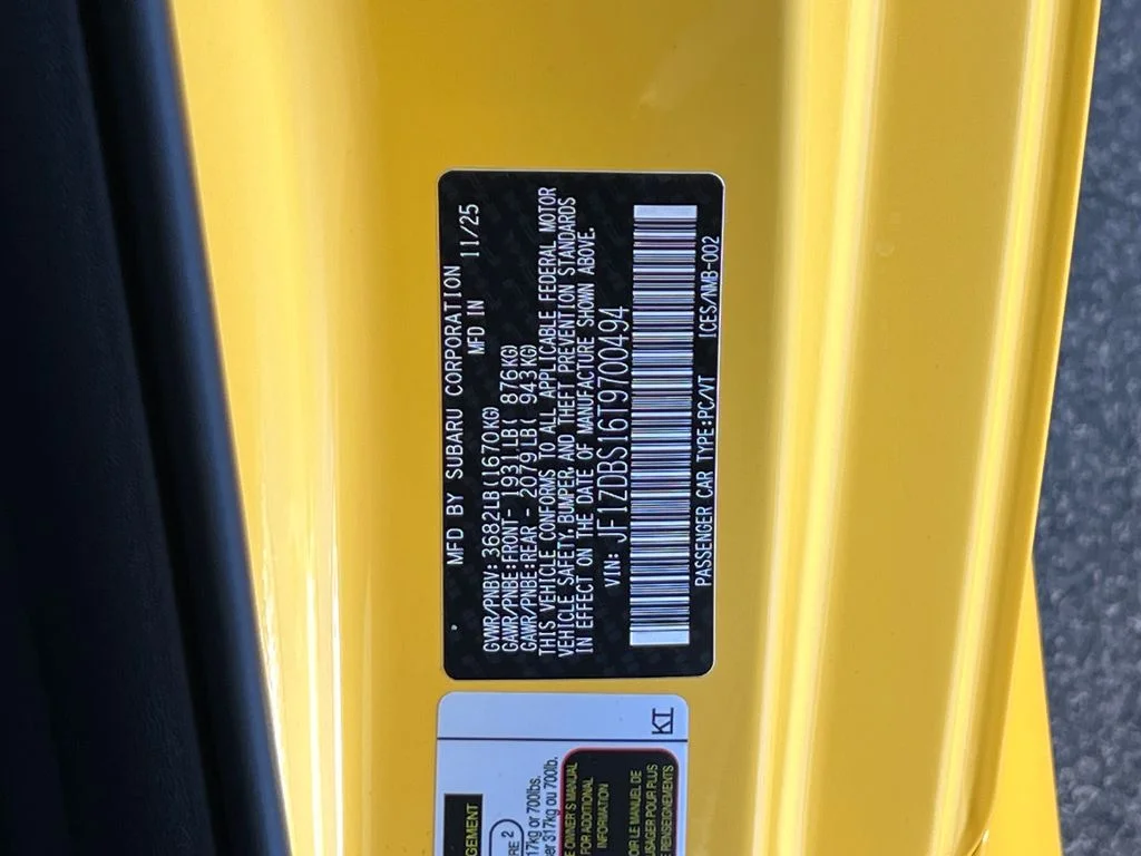 New 2026 SUNRISE YELLOW Subaru Series.Yellow image 30