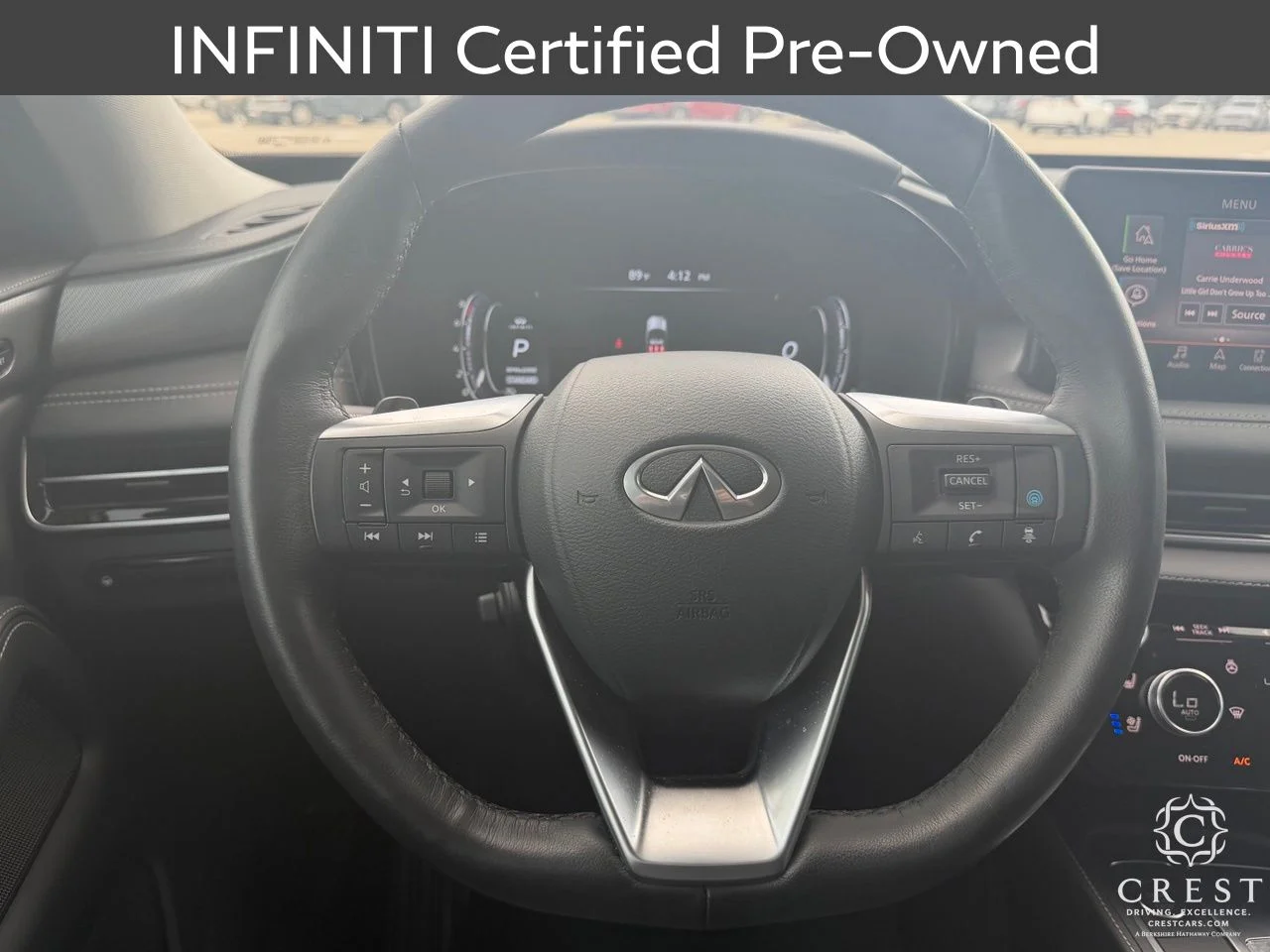 Certified Used 2024 Warm Titanium INFINITI LUXE image 16