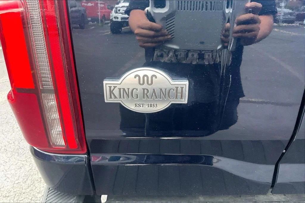 Used 2024 Blue Ford King Ranch image 7