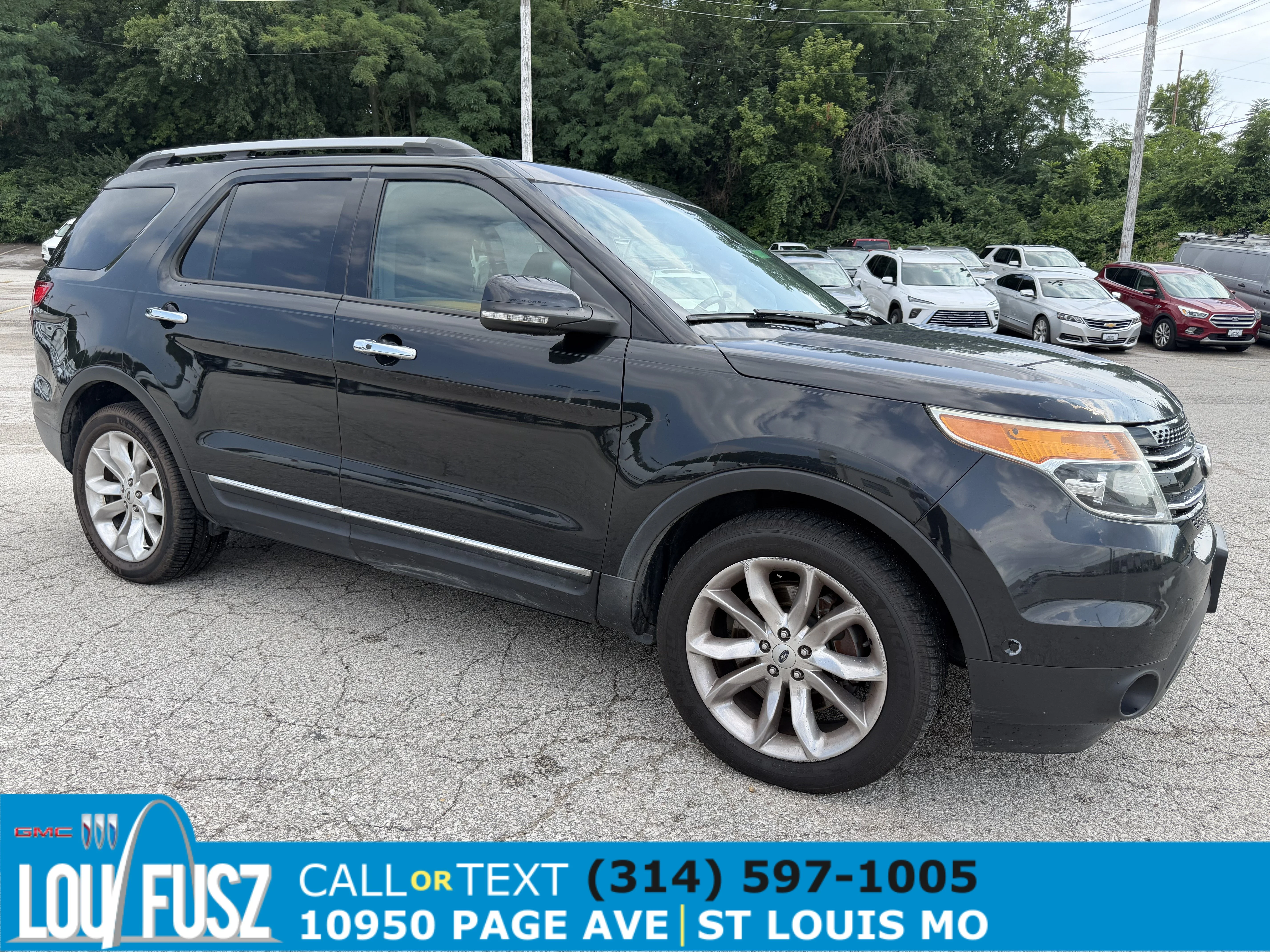 Used 2015 Tuxedo Black Metallic Ford Limited image 1
