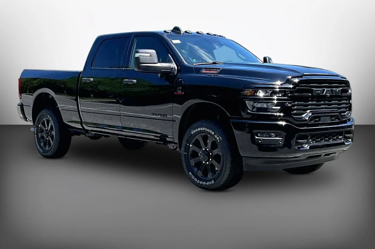 New 2026 Diamond Black Crystal Pearlcoat RAM Big Horn image 1
