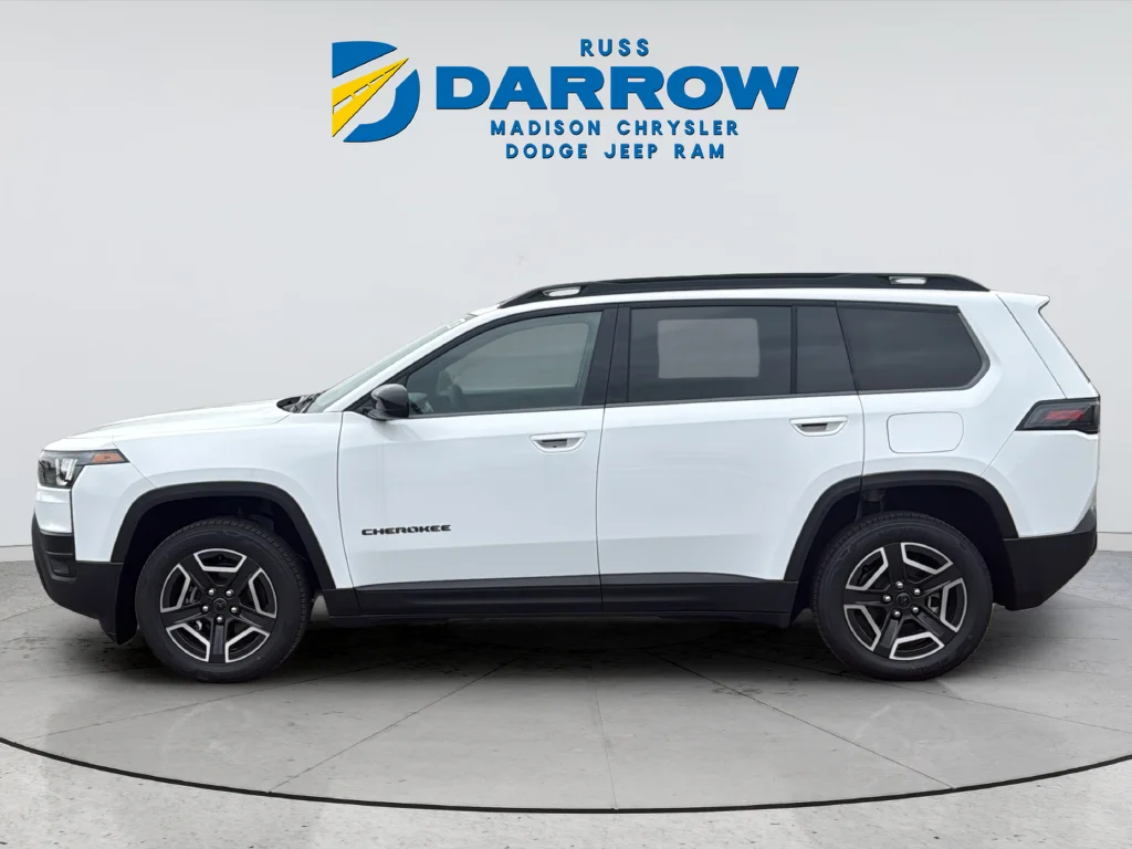 New 2026 Bright White Clear-Coat Exterior Paint Jeep Laredo image 2