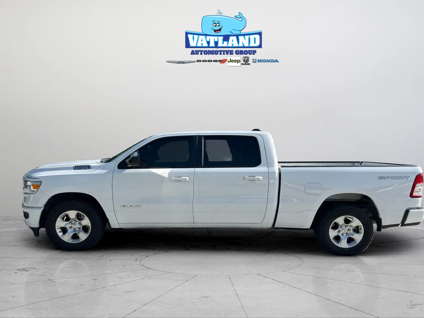 Used 2022 Bright White Clearcoat Ram Big Horn/Lone Star image 3