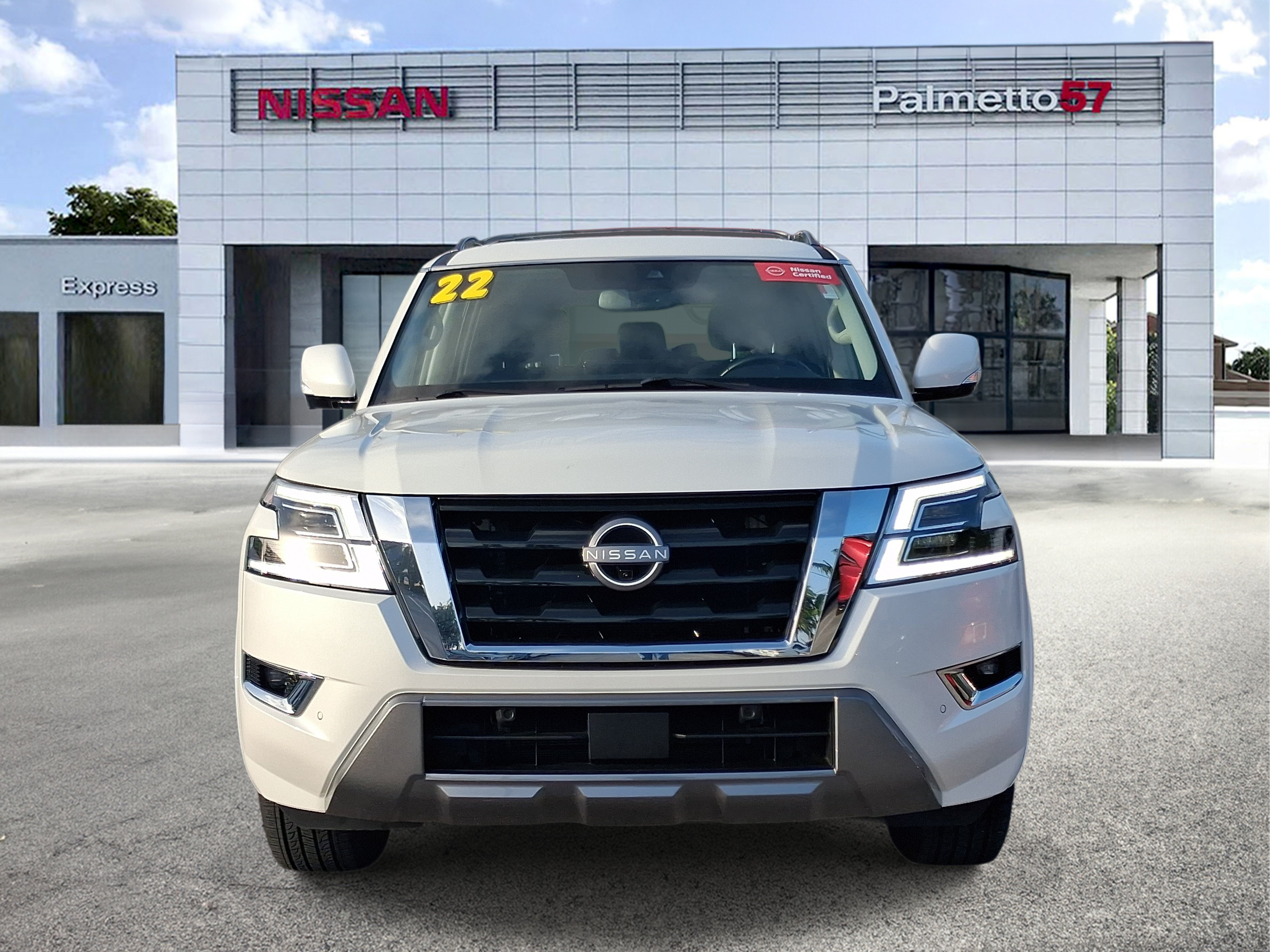 Certified Used 2022 White Nissan SL image 2