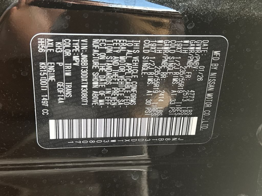 New 2026 Black Nissan Platinum image 32