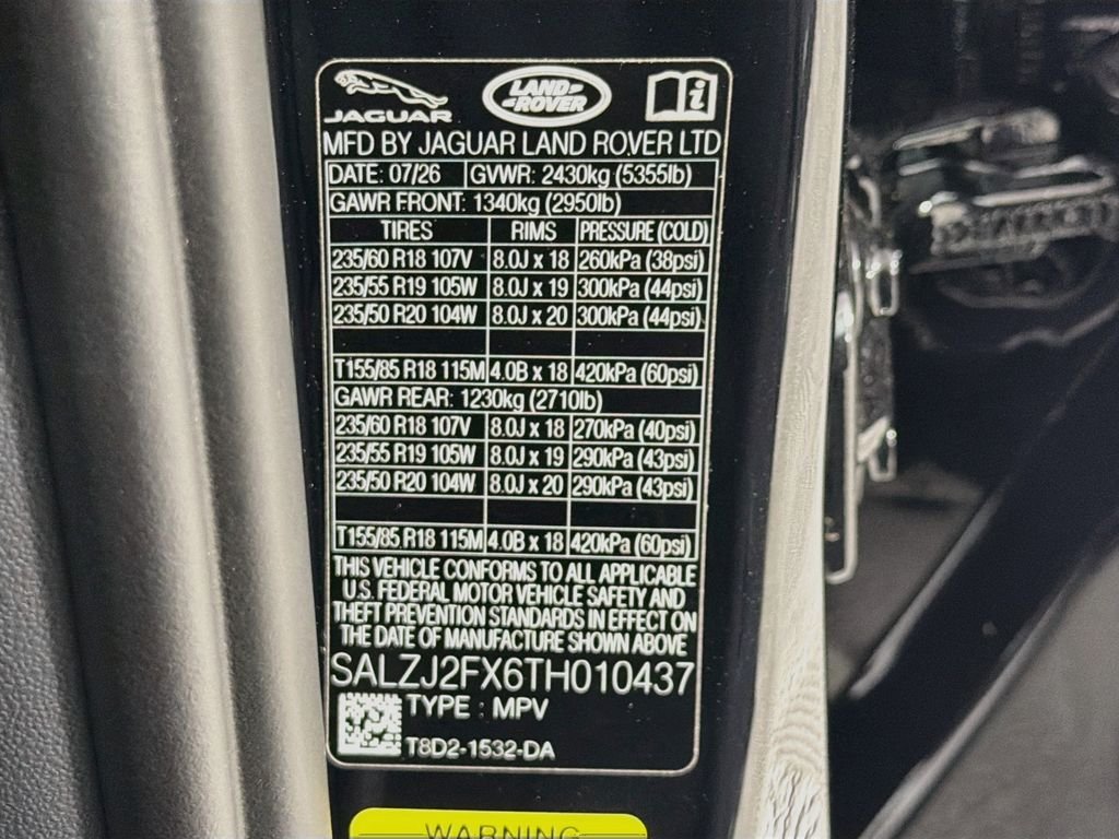 New 2026 Santorini Black Land Rover S image 34