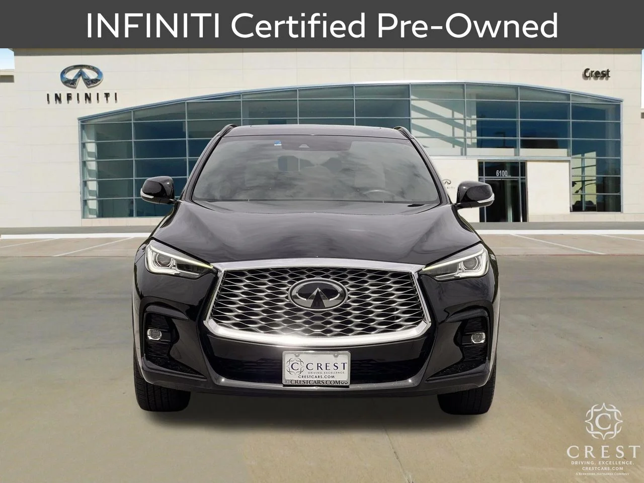 Certified Used 2023 Black Obsidian INFINITI LUXE image 9
