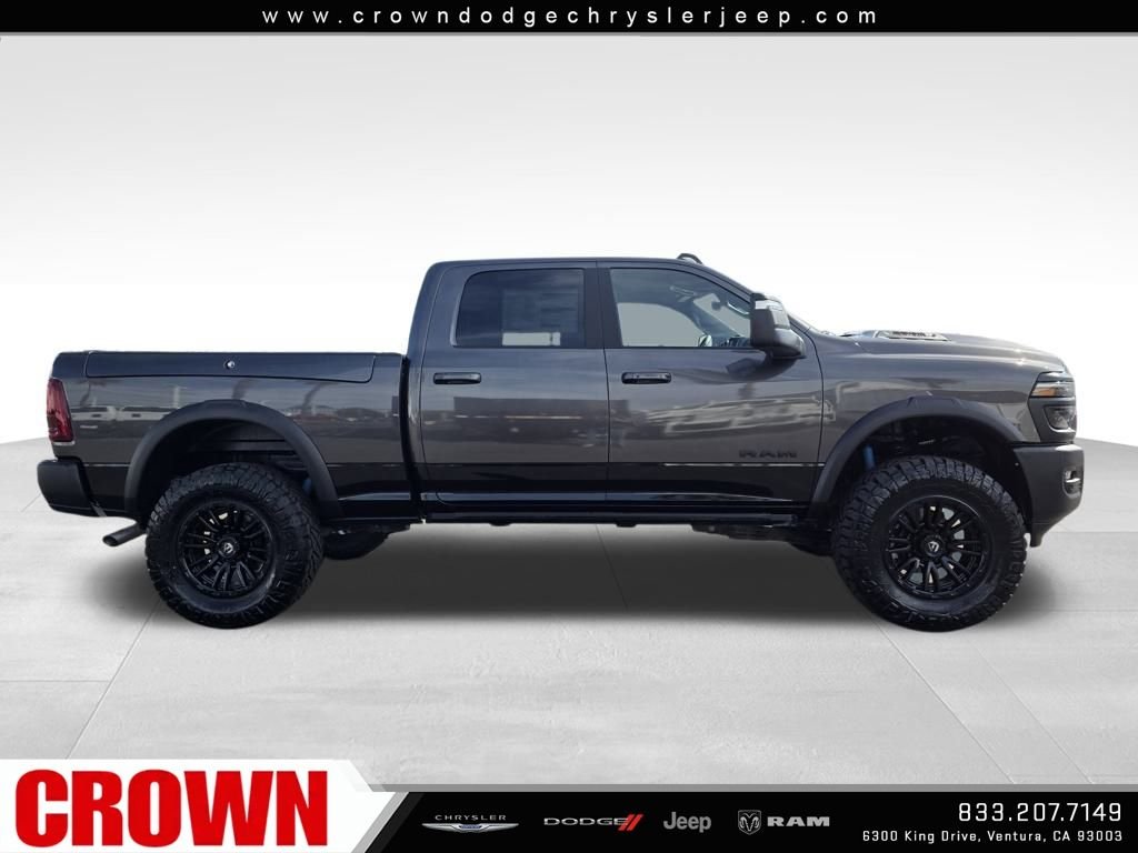 New 2025 Granite Crystal Metallic Clear-Coat Exterior Paint RAM Power Wagon image 4