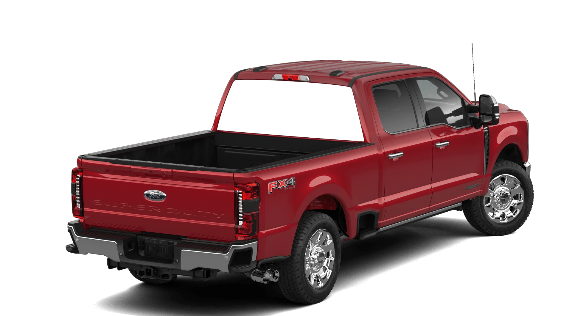 New 2026 Ruby Red Metallic Tinted Clearcoat Ford F-350® Lariat® image 3
