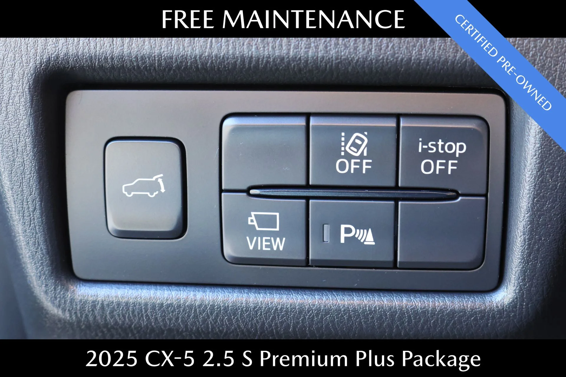 Certified Used 2025 Black Mazda 2.5 S Premium Plus Package image 19