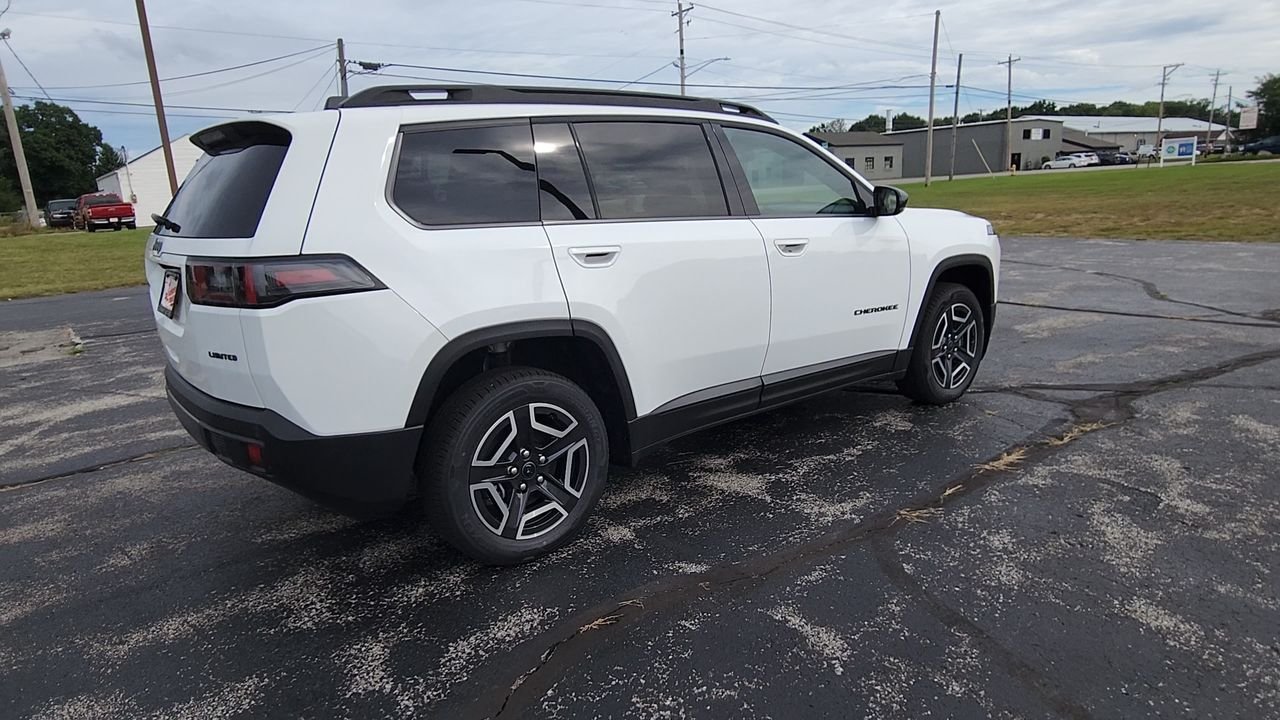 New 2026 Bright White Clear-Coat Exterior Paint Jeep Limited image 8
