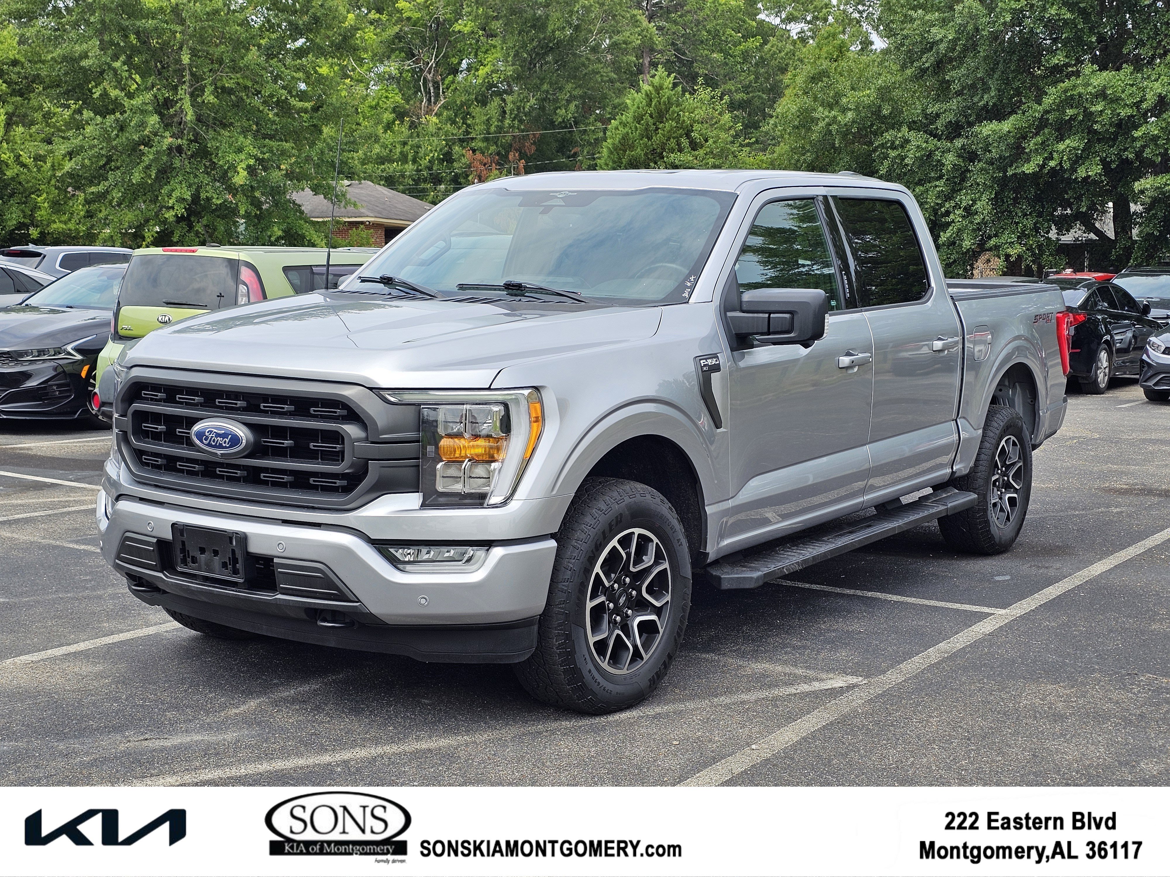 Used 2023 Gray Ford XLT image 1