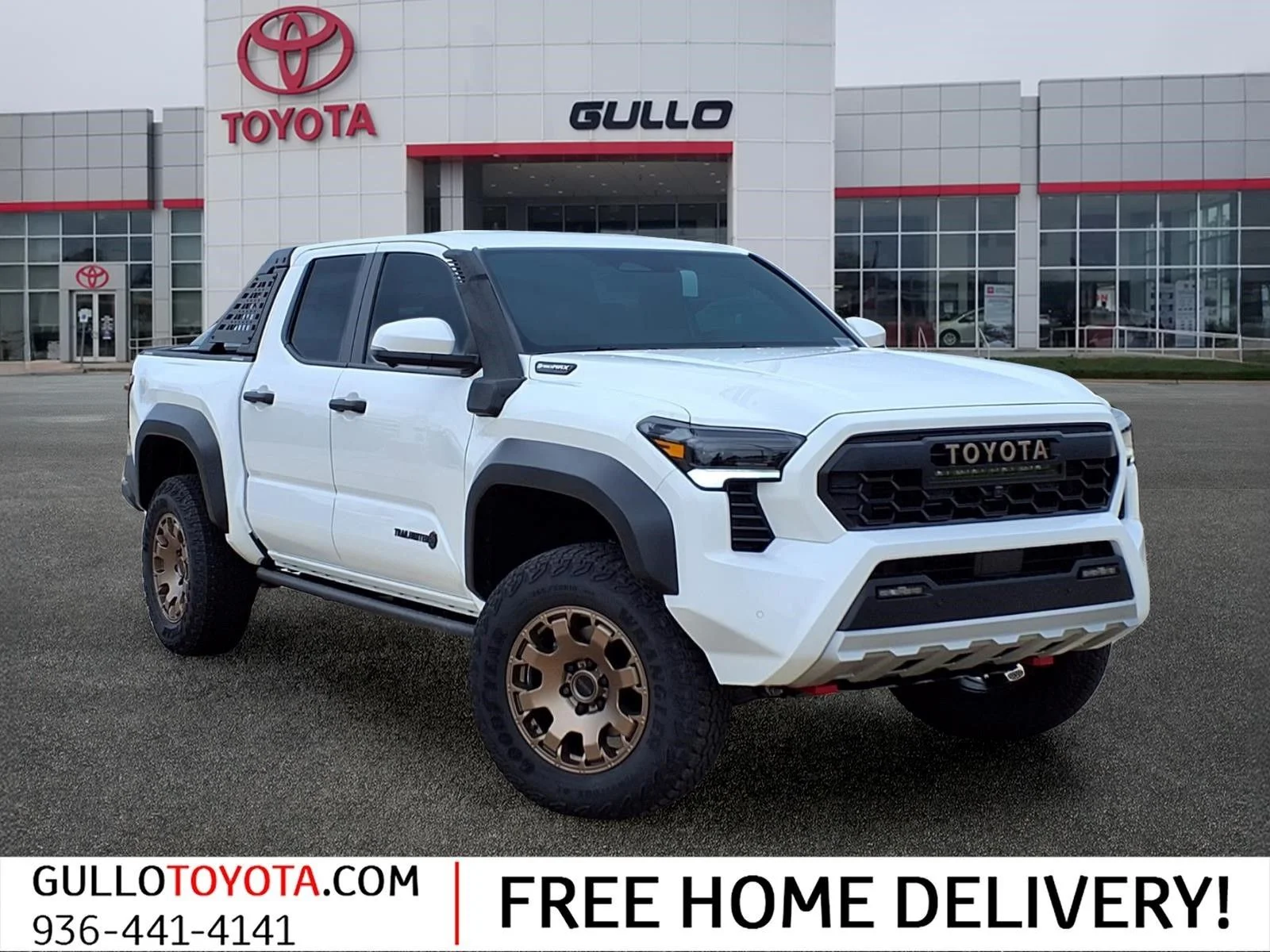 New 2026 White Toyota Trailhunter image 1
