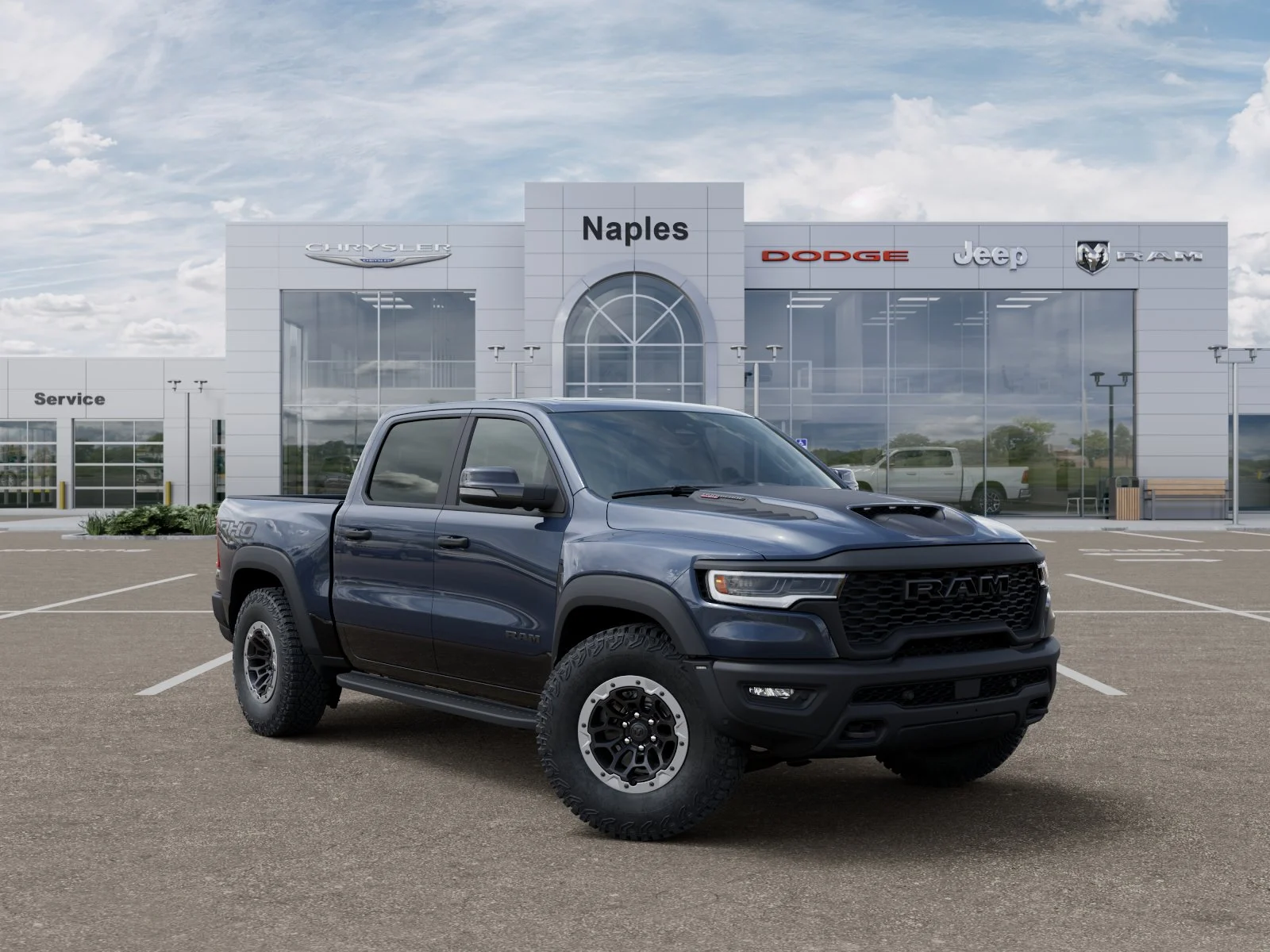 New 2026 Forged Blue Metallic Exterior Paint RAM RHO image 31