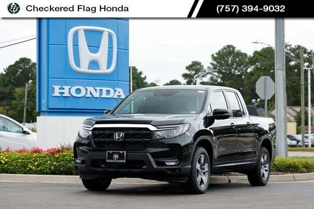 New 2026 Crystal Black Pearl Honda RTL image 1