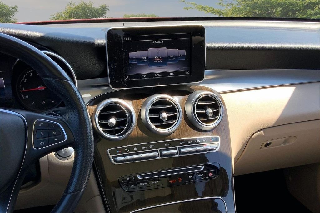 Used 2019 designo Cardinal Red Metallic Mercedes-Benz GLC 300 image 9