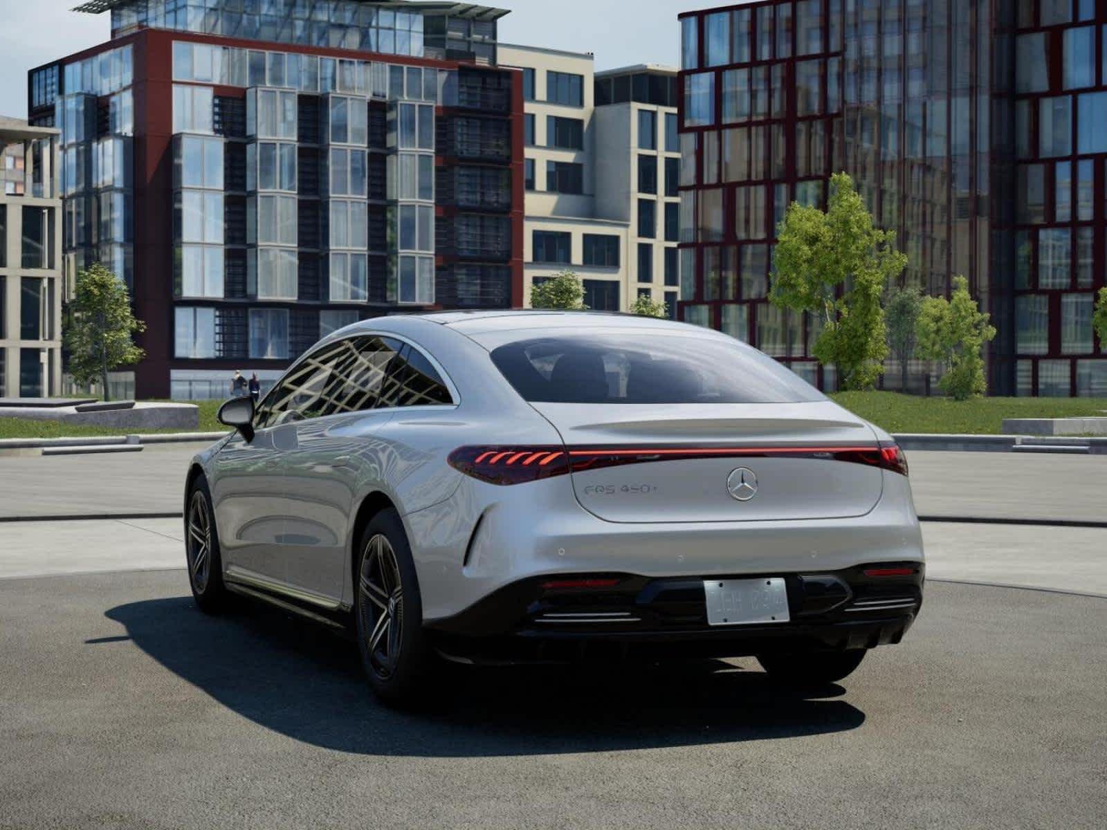 New 2026 MANUFAKTUR Moonlight White Metallic Mercedes-Benz EQS 450+ image 25