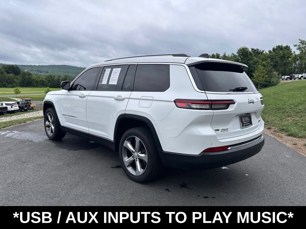 Certified Used 2021 White Jeep Limited 4x4 image 9