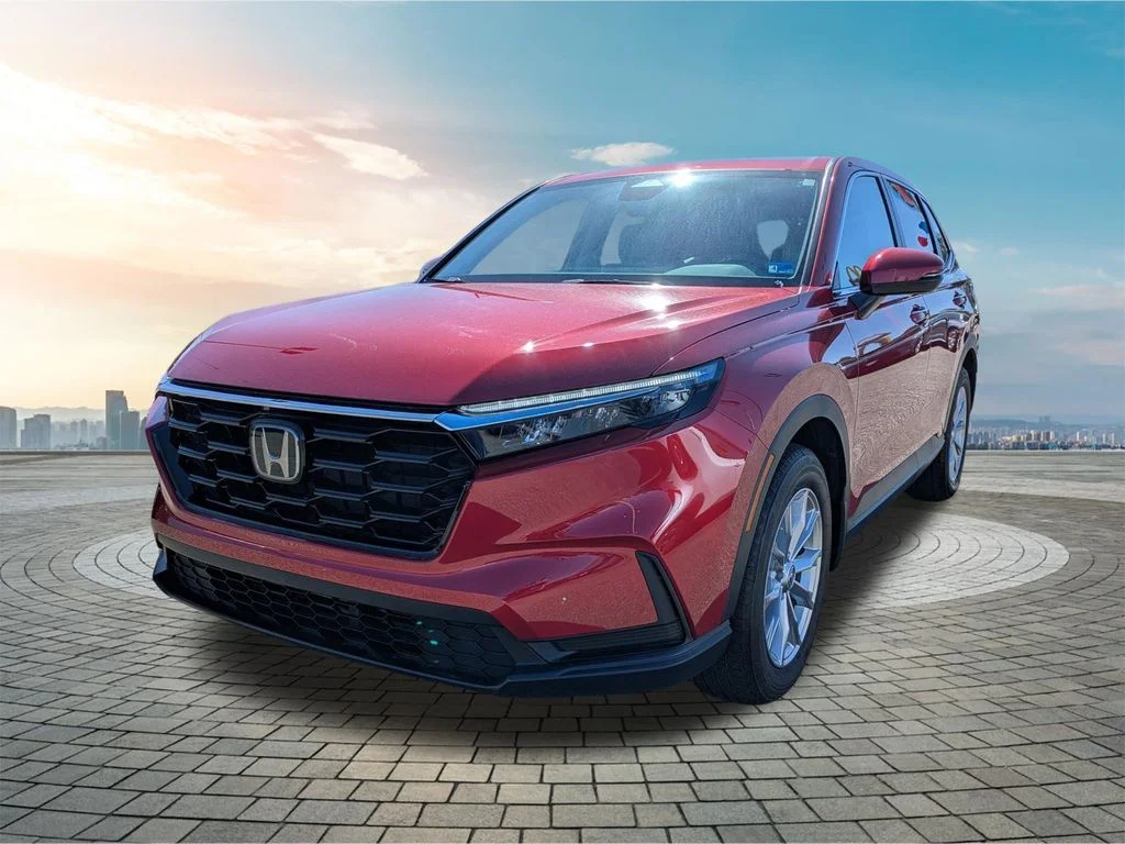Used 2024 Radiant Red Metallic Honda EX image 9