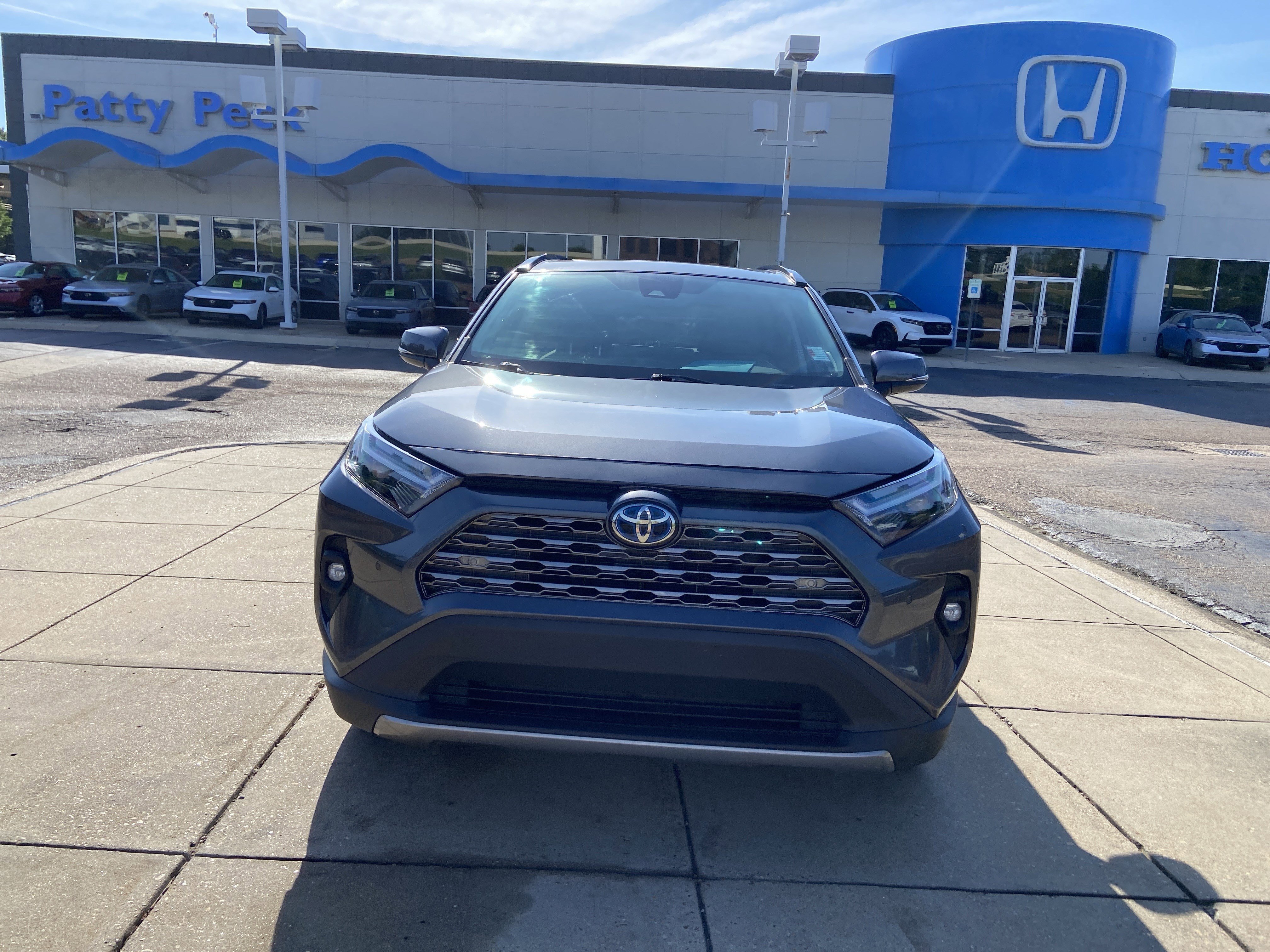 Used 2023 Magnetic Gray Metallic Toyota Hybrid Limited image 3