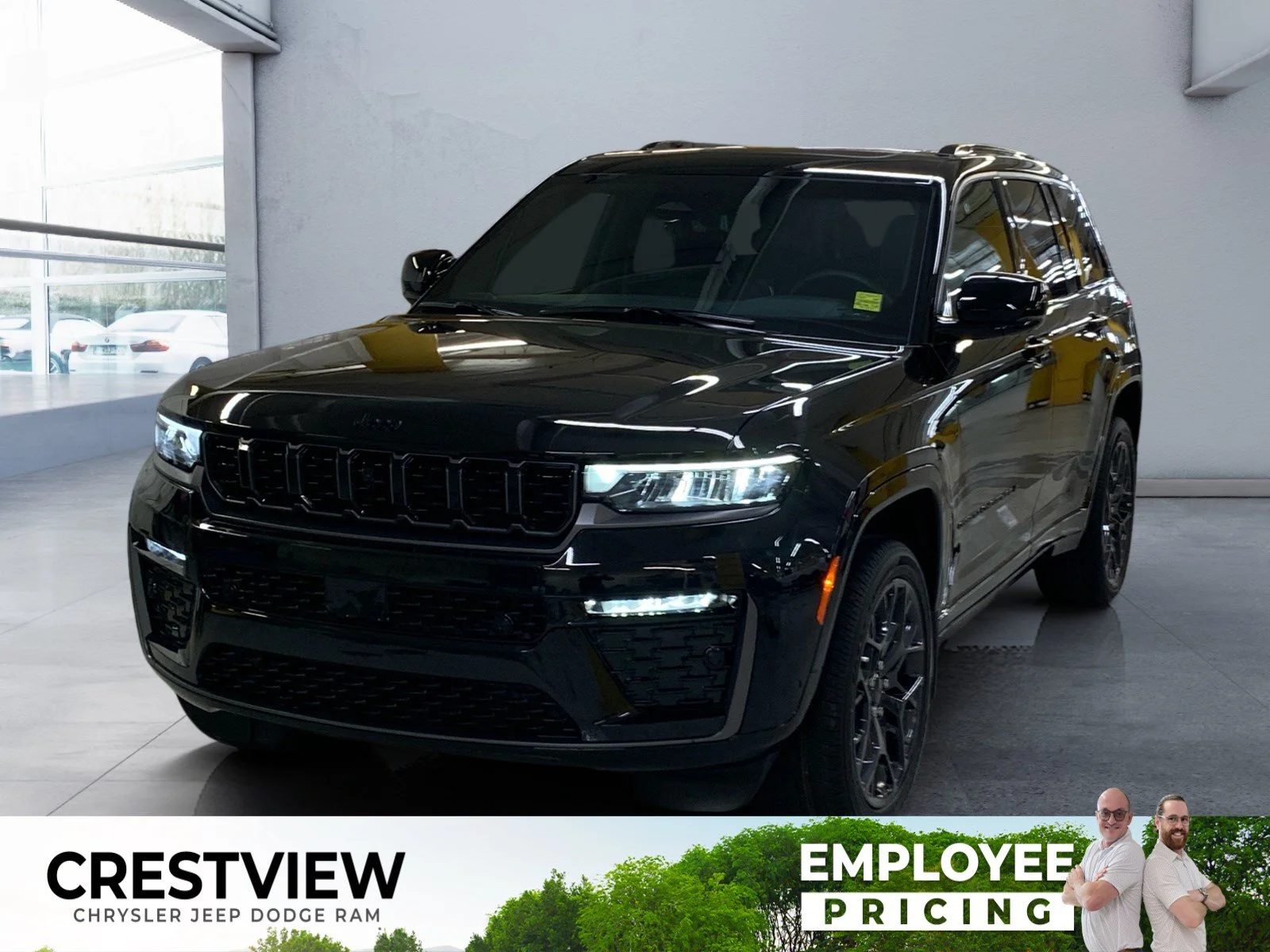 New 2026 Diamond Black Crystal Pearl Jeep Summit image 1