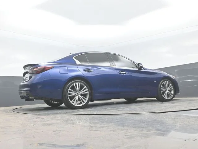 Certified Used 2019 Blue INFINITI 3.0t LUXE image 23