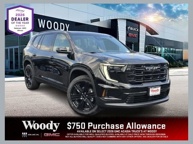 2026 GMC Acadia