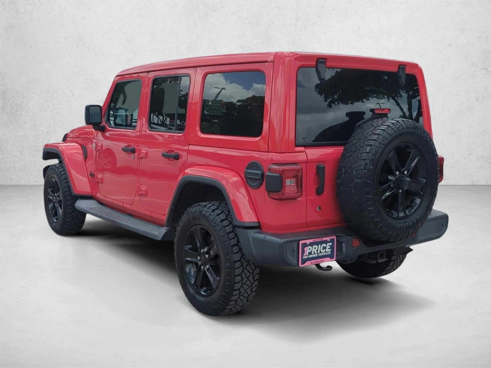 Used 2019 Firecracker Red Clearcoat Jeep Sahara Altitude image 7