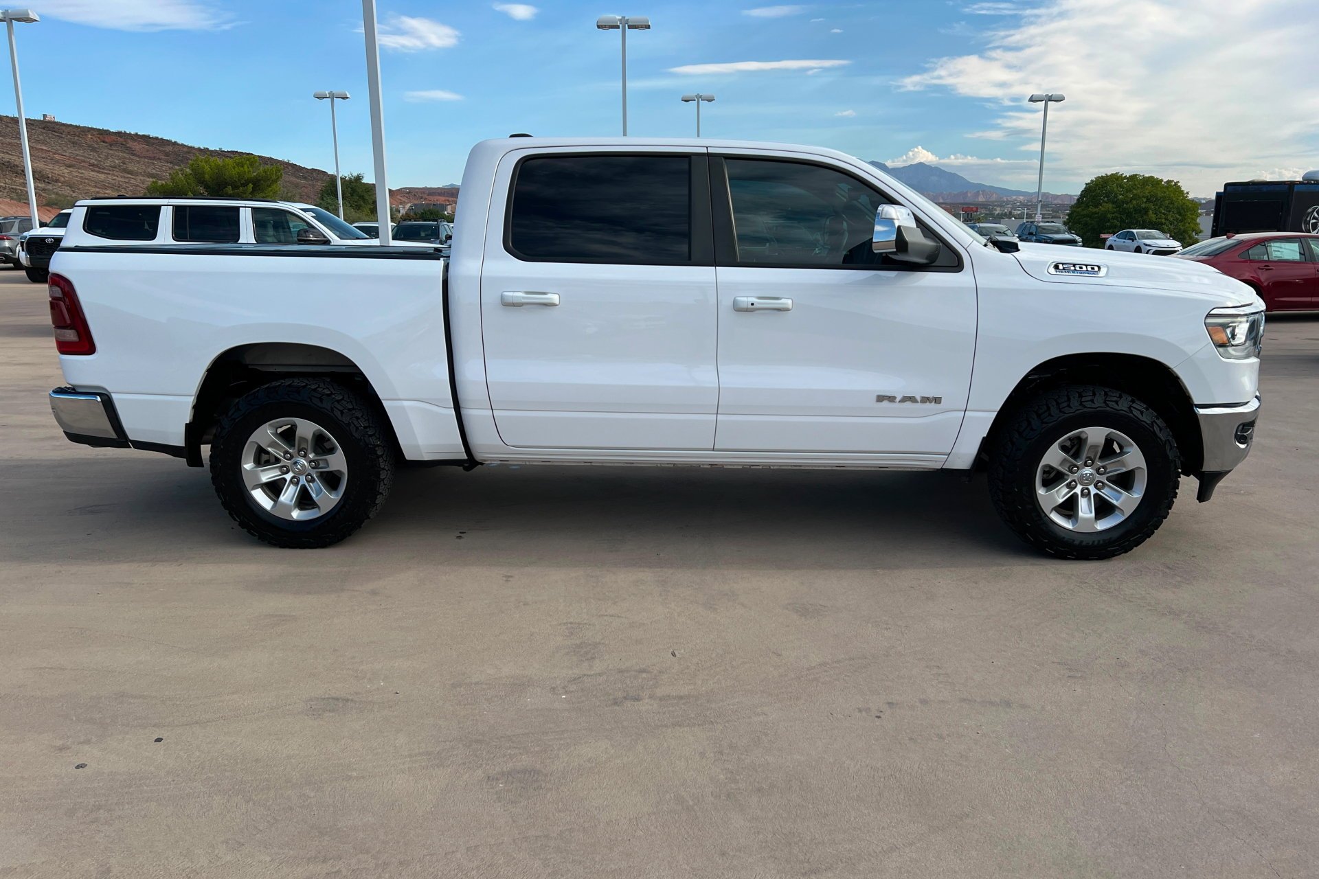 Certified Used 2023 Bright White Clearcoat Ram Laramie image 7