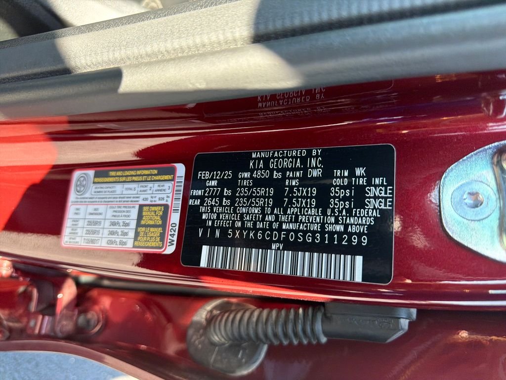 Used 2025 Red Kia X-Line image 25