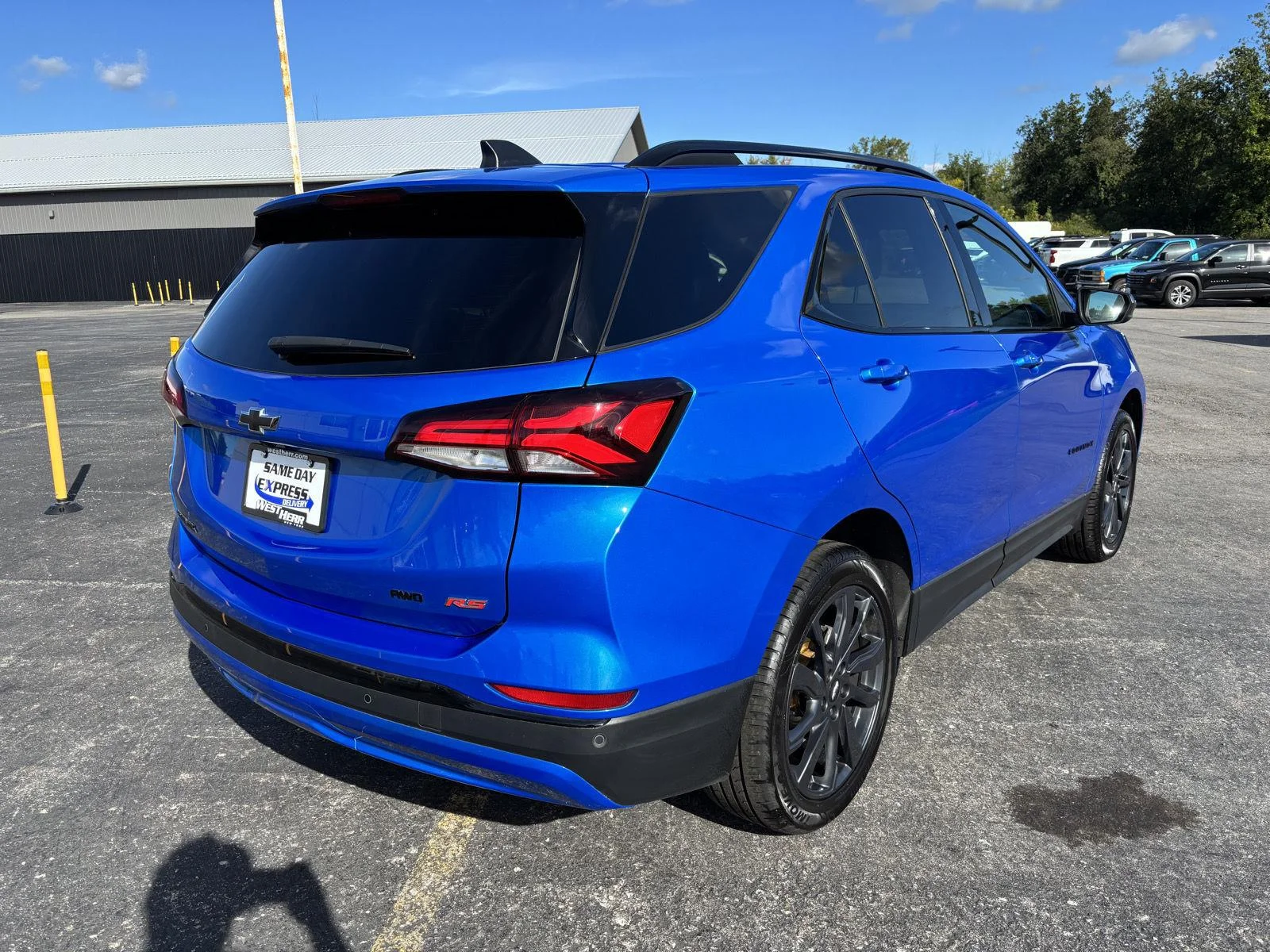 Used 2024 Riptide Blue Metallic Chevrolet RS image 7