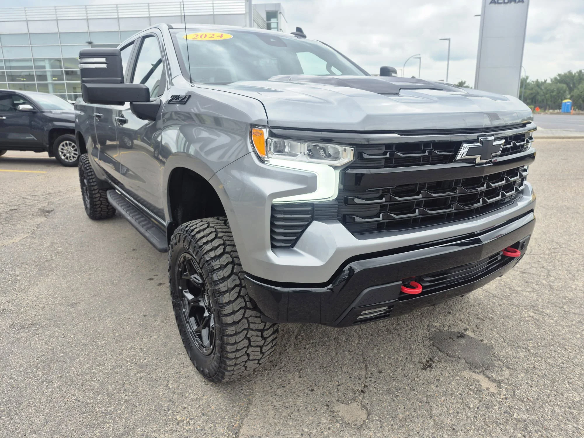 Certified Used 2024 Sterling Grey Metallic Chevrolet LT Trail Boss 4WD*4 Inch Lift | Custom Wheels | 35in Tires | Htd Seats | 6ft Box | Tow Pkg image 5
