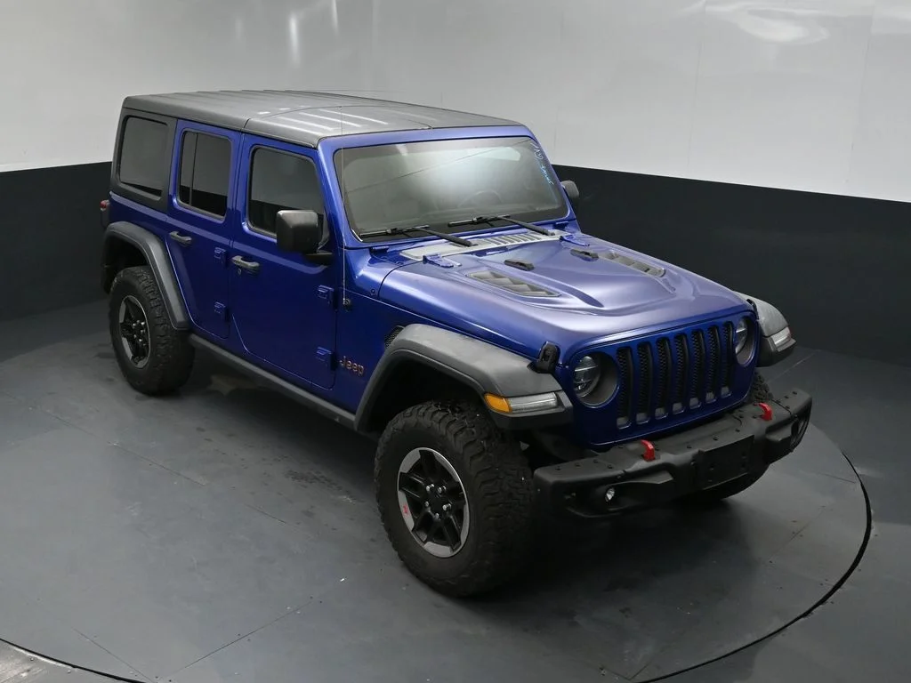 Used 2018 Blue Jeep Unlimited Rubicon image 15