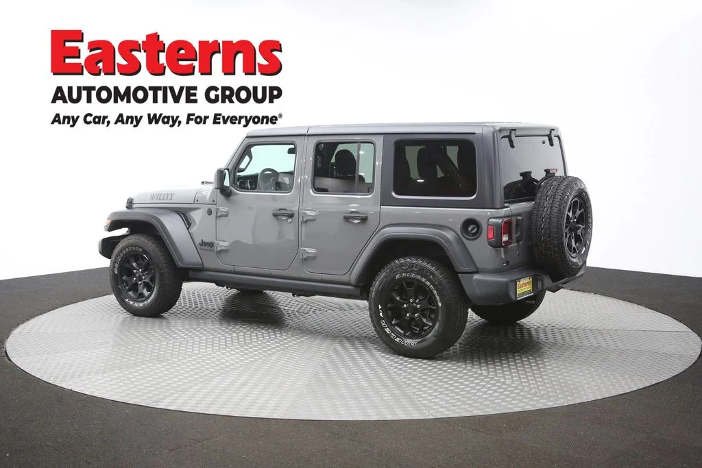 Used 2021 Gray Jeep Unlimited Willys image 60