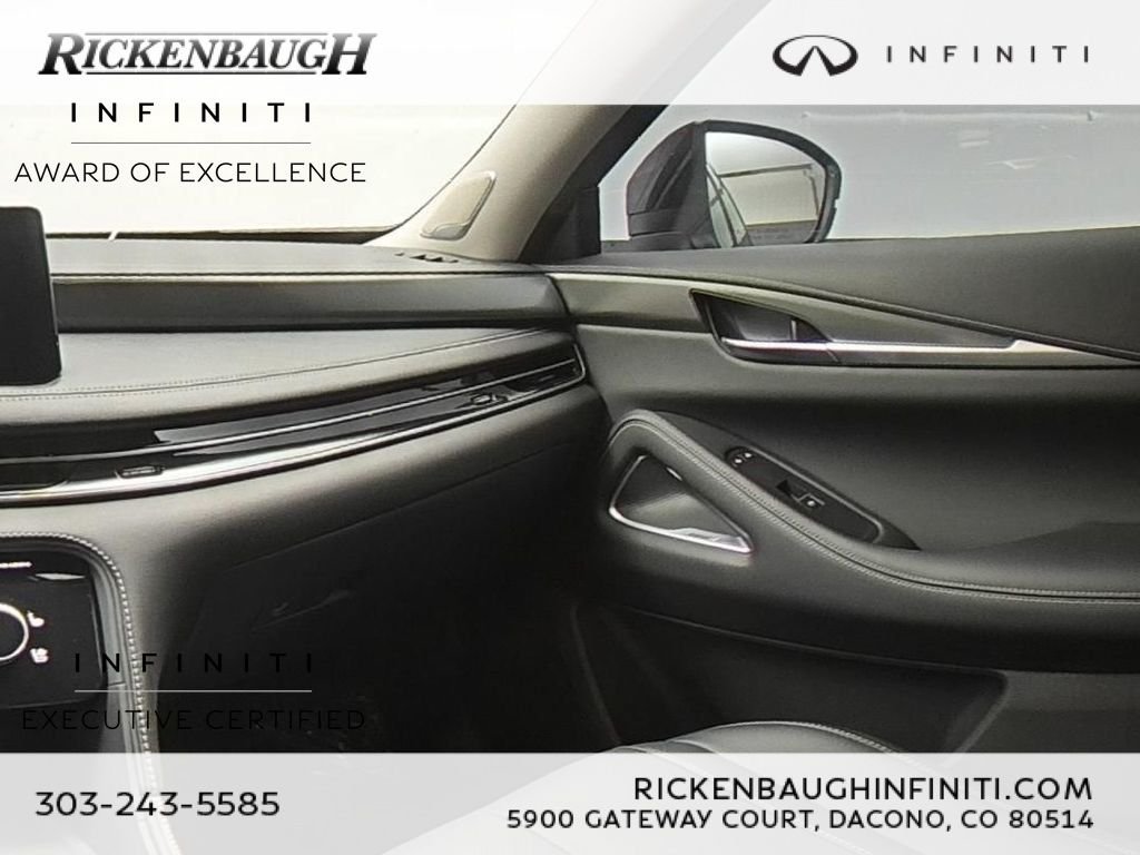 Certified Used 2023 Black INFINITI LUXE image 22