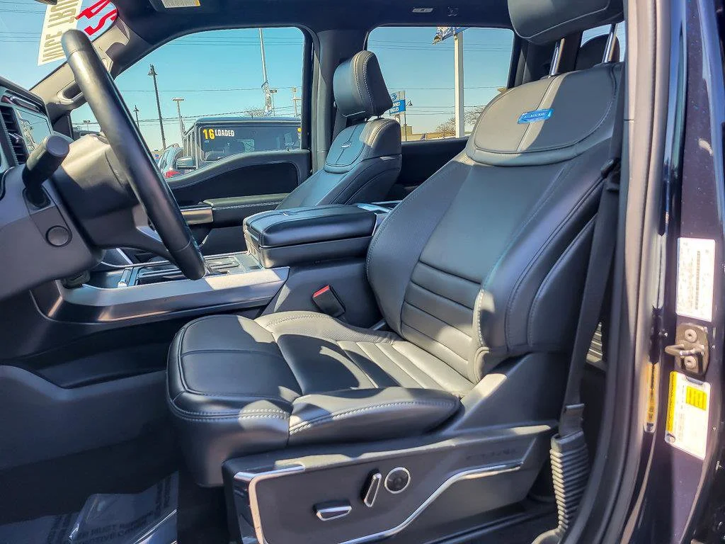 Used 2024 Blue Metallic Ford Platinum image 12