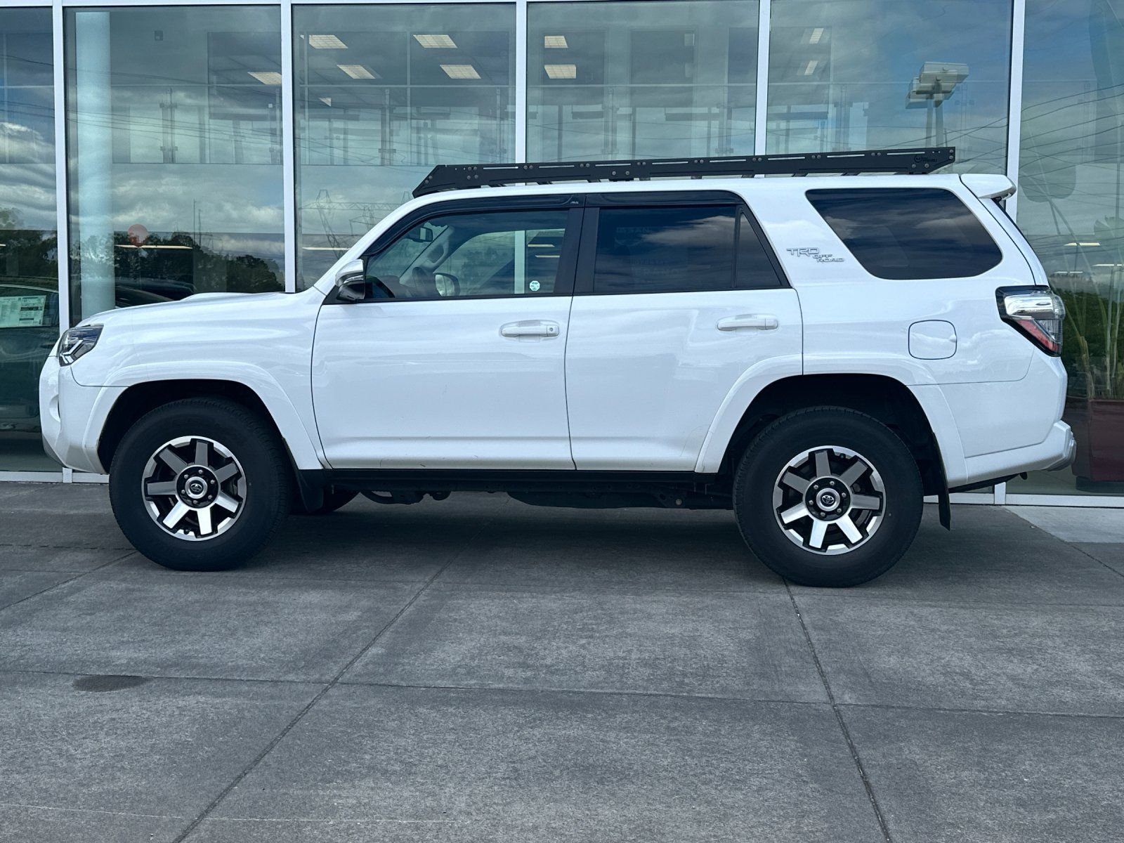 Used 2021 Super White Toyota TRD Off-Road Premium image 5