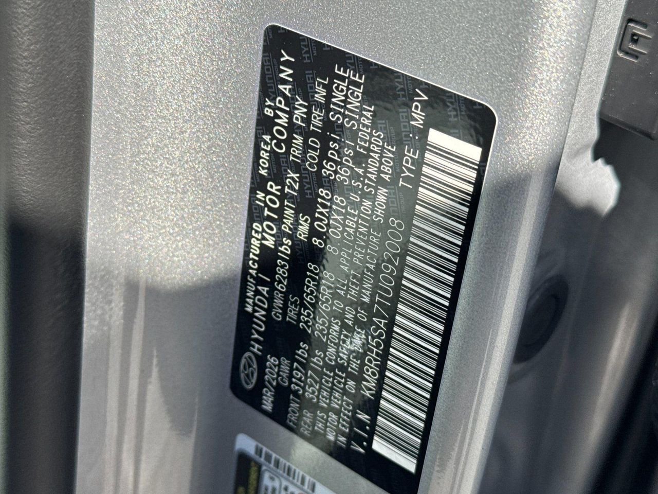 New 2026 Silver Hyundai Blue SEL Premium 7P image 28