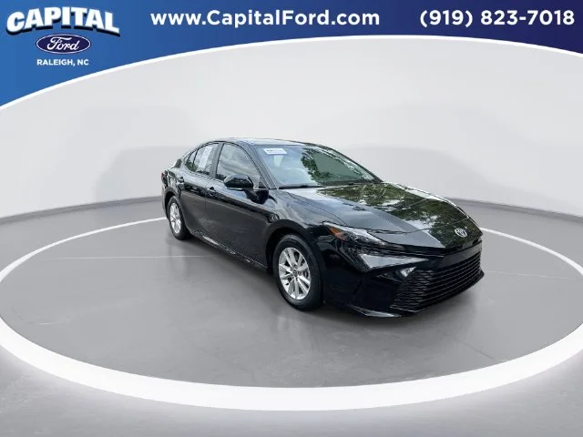 Used 2025 Black Toyota LE image 2
