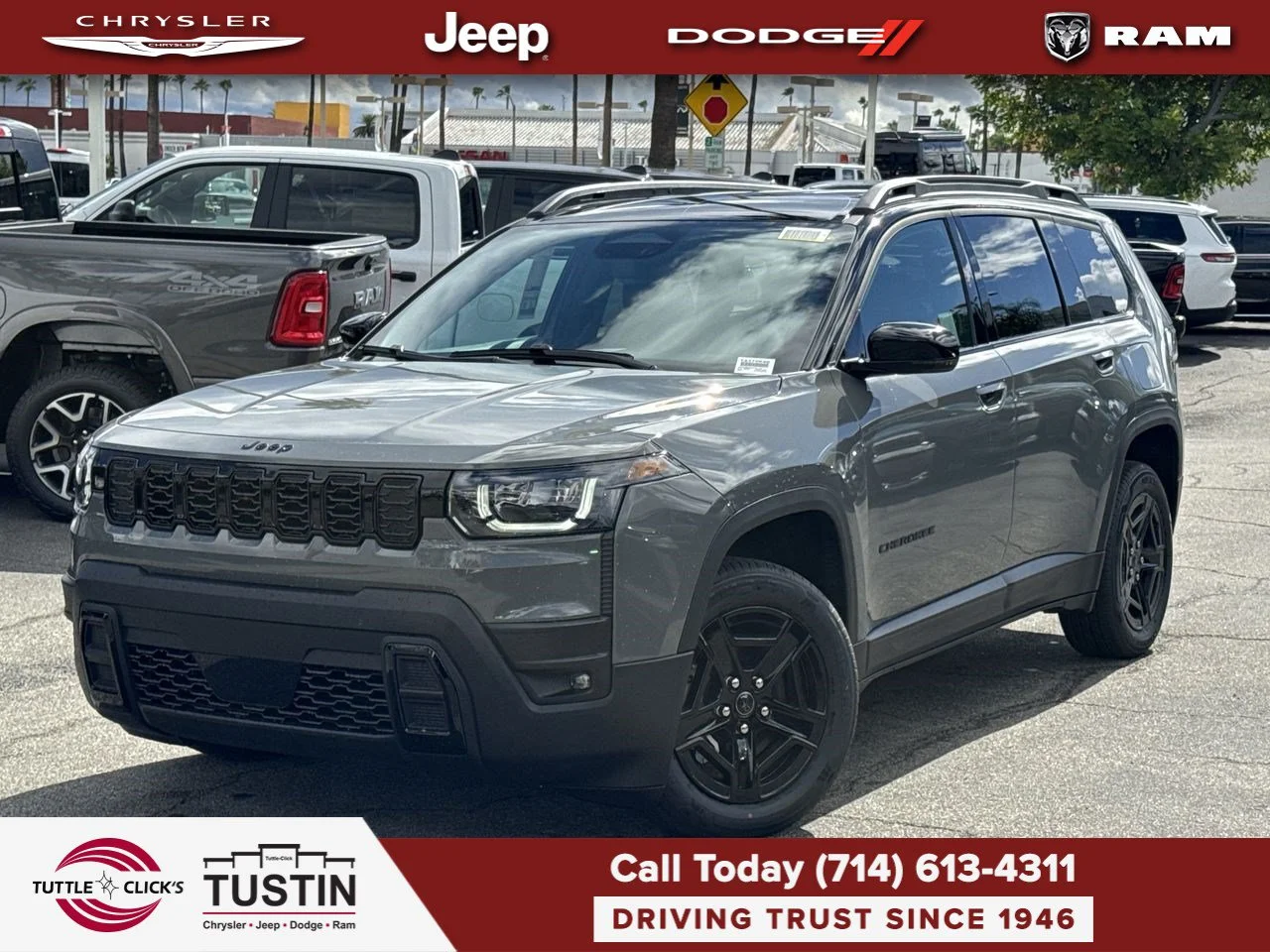 New 2027 Sting-Gray Clearcoat Jeep Limited Altitude image 1