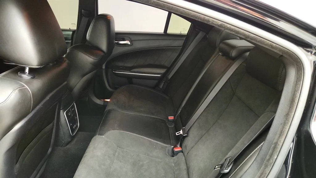 Used 2021 Pitch Black Clearcoat Dodge Scat Pack Widebody RWD w/ Plus Group & Technology Group image 23