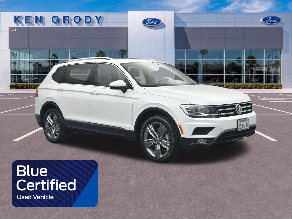 Used 2021 White Volkswagen 2.0T SEL image 1